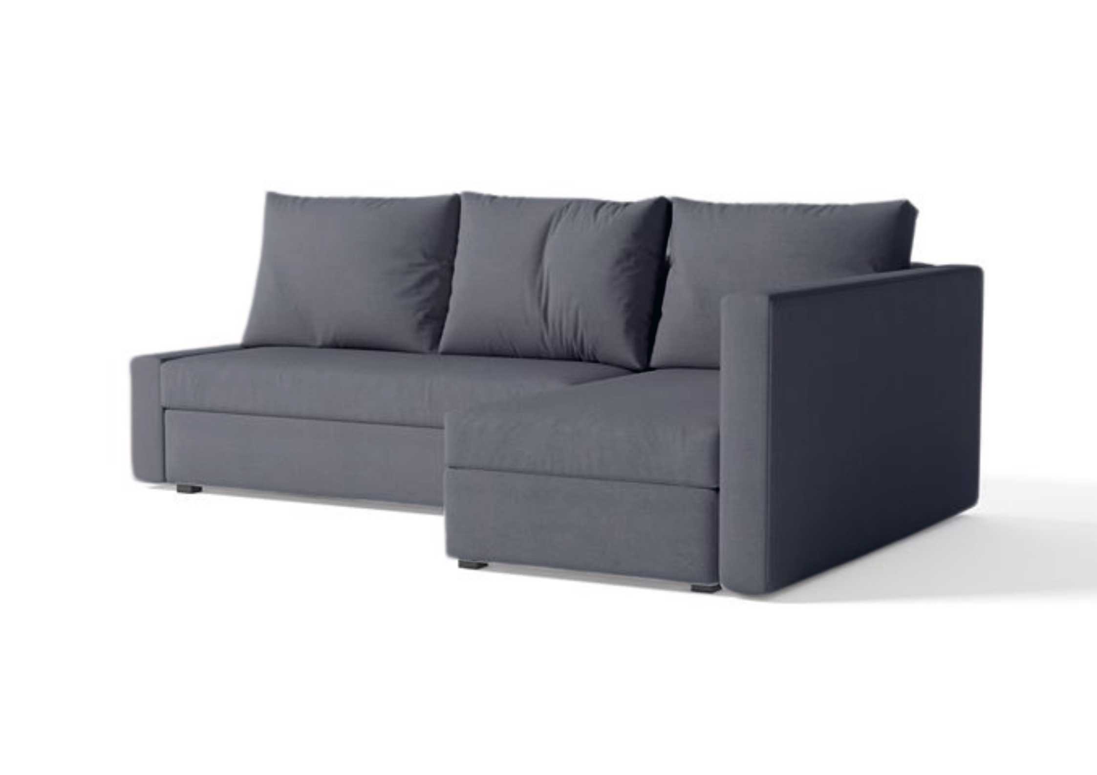 Grafitowy narożnik rozkładany